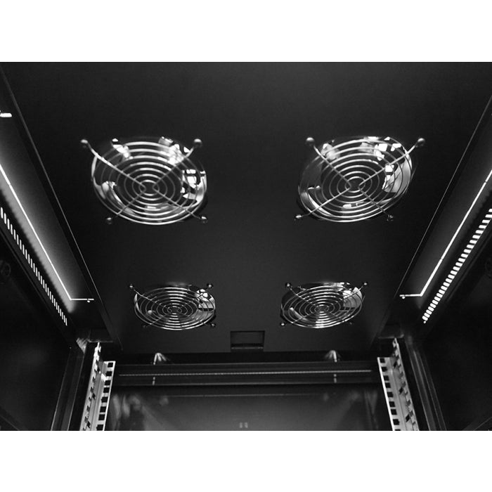 Linkbasic 42U 1M Deep Cabinet 4 Fans & 3 Shelves