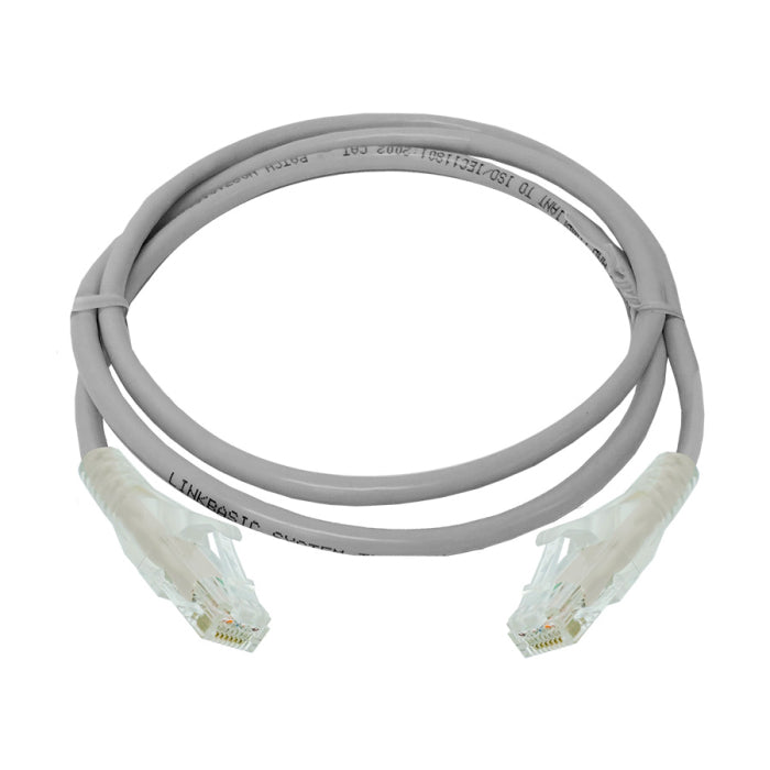 Linkbasic 1 Metre UTP Cat6 Flylead Grey