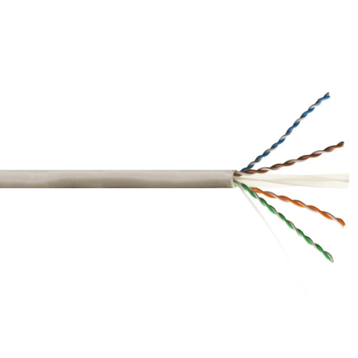 Linkbasic 100m Drum Cat6a Solid Grey UTP Cable